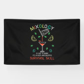 Weihnachtsgeschenk | Barkeeper Mixologe Banner (Horizontal)