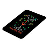 Weihnachtsgeschenk | Barkeeper Mixologe Magnet (Linke Seite)