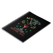 Weihnachtsgeschenk | Barkeeper Mixologe Notizblock (Linke Seite)