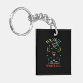 Weihnachtsgeschenk | Barkeeper Mixologe Schlüsselanhänger (Vorderseite links)