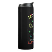 Weihnachtsgeschenk | Barkeeper Mixologe Thermosbecher (Nach links gedreht)