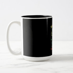 Weihnachtsgeschenk Barkeeper Mixologe Zweifarbige Tasse
