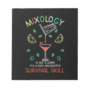 Weihnachtsgeschenk   Barkeeper Mixologist Notizblock