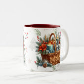 Weihnachtsgeschenk Basket Tasse (VorderseiteRechts)