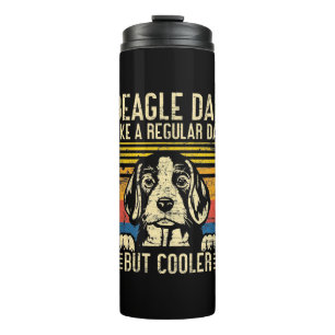 Weihnachtsgeschenk Beagle Dog Vater Thermosbecher