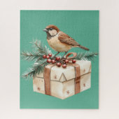 Weihnachtsgeschenk Bird Puzzle (Vertikal)