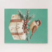 Weihnachtsgeschenk Bird Puzzle (Horizontal)