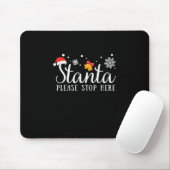 Weihnachtsgeschenk bitte hier anhalten mousepad (Mit Mouse)