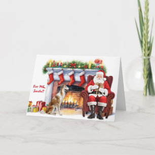 Weihnachtsgeschenk Borzoi Hound Hund Weihnachten