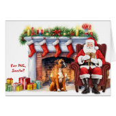 Weihnachtsgeschenk Boxer Dog Weihnachten (Vorderseite (Horizontal))