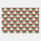 Weihnachtsgeschenk Briefpapier Papel de regalo nav Geschenkpapier Set (Vorderseite)