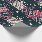 Weihnachtsgeschenk bunt geschenkpapier (Ecke)