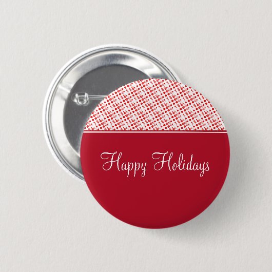 Weihnachtsgeschenk Button (Vorne & Hinten)