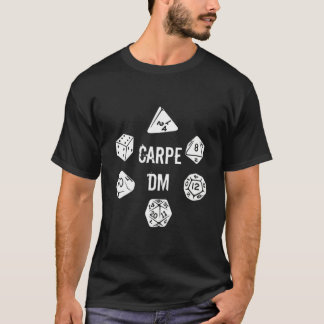 Weihnachtsgeschenk Carpe DM lustiges Karpfen Diem  T-Shirt