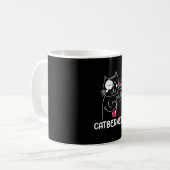 Weihnachtsgeschenk | Catbernet Wine Drinker Kaffeetasse (Vorderseite Links)