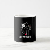 Weihnachtsgeschenk | Catbernet Wine Drinker Kaffeetasse (Mittel)
