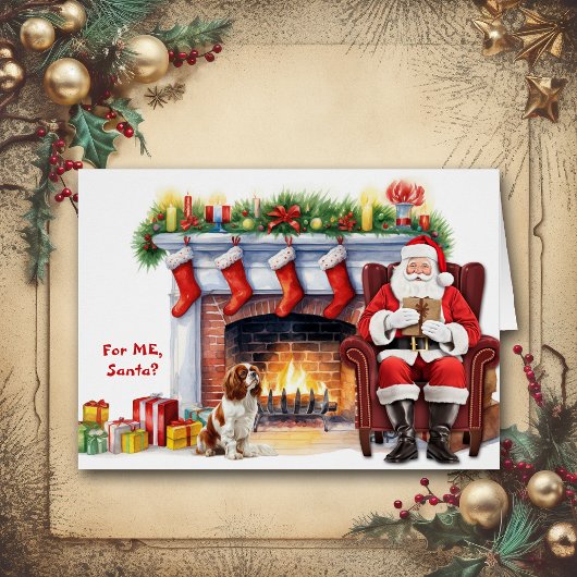 Weihnachtsgeschenk Cavalier König Charles Spaniel 