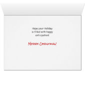 Weihnachtsgeschenk Cavalier König Charles Spaniel  (Innenansicht Horizontal (Unten))