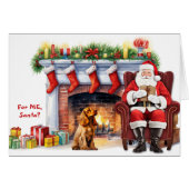 Weihnachtsgeschenk Cocker Spaniel Weihnachten (Vorderseite (Horizontal))