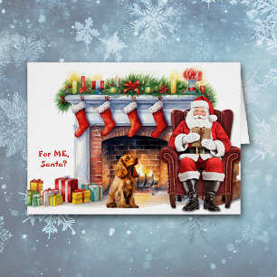 Weihnachtsgeschenk Cocker Spaniel Weihnachten