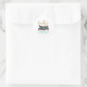 Weihnachtsgeschenk | Cookie Baking Crew Runder Aufkleber (Tasche)