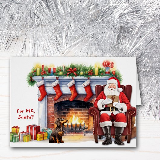 Weihnachtsgeschenk Dackel Hund Weihnachten