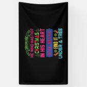 Weihnachtsgeschenk, der nicht Weihnachten Banner (Vertikal)