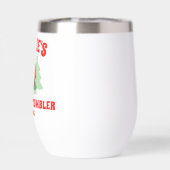 Weihnachtsgeschenk der personalisierten Tante (Rückseite)