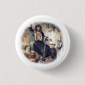 Weihnachtsgeschenk des Geistes mit Scrooge Button (Vorderseite)