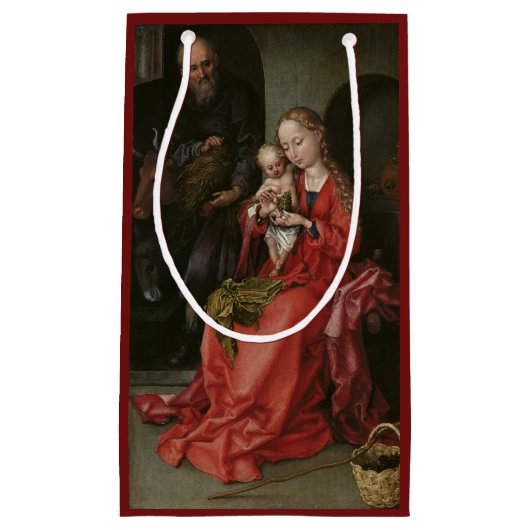 Weihnachtsgeschenk "Die Heilige Familie" Kleine Geschenktüte (Vorderseite)
