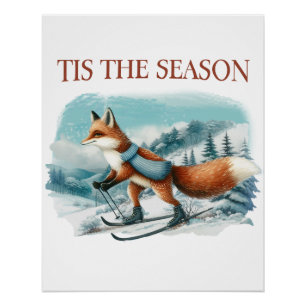 Weihnachtsgeschenk Die Zeit Ist Da Poster