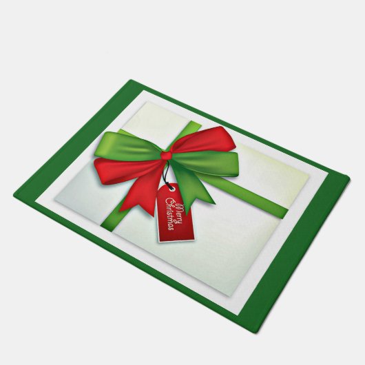 Weihnachtsgeschenk Doormat Fußmatte (Schrägansicht)