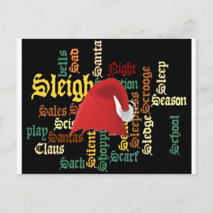 Weihnachtsgeschenk Einen schönen Tag & eine besser Feiertagspostkarte