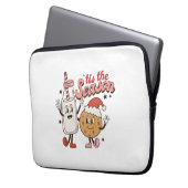 Weihnachtsgeschenk Es ist die Weihnachtszeit Laptopschutzhülle (Vorderseite Links)