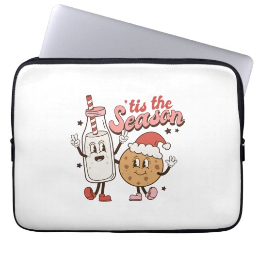 Weihnachtsgeschenk Es ist die Weihnachtszeit Laptopschutzhülle (Vorderseite)