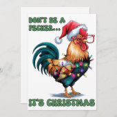 Weihnachtsgeschenk Es ist ein Chritsmas Feiertagskarte (Vorne/Hinten)