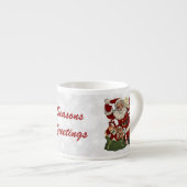 Weihnachtsgeschenk Espressotasse (Vorderseite Rechts)