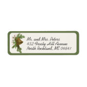 Weihnachtsgeschenk (Evergreen) - Weihnachtsmarke (Vorne)