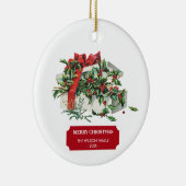 Weihnachtsgeschenk Feiertag Keramik Ornament (Rechts)