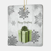 Weihnachtsgeschenk Feiertag Keramik Ornament (Links)