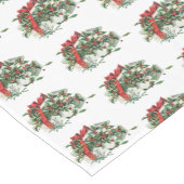 Weihnachtsgeschenk Feiertag Kurzer Tischläufer (Ecke)