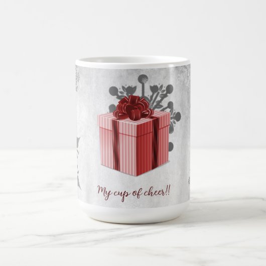 Weihnachtsgeschenk Feiertag Tasse (Mittel)
