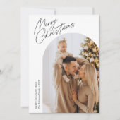 Weihnachtsgeschenk Feiertagskarte (Vorderseite)