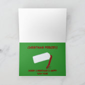 Weihnachtsgeschenk Feiertagskarte (Innenseite)