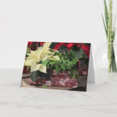 Weihnachtsgeschenk Feiertagskarte (Vorderseite)