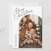 Weihnachtsgeschenk Feiertagskarte (Vorderseite)