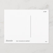 Weihnachtsgeschenk Feiertagspostkarte (Rückseite)