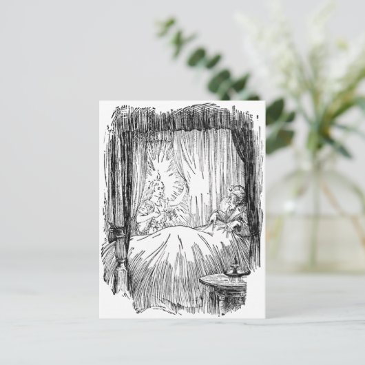 Weihnachtsgeschenk Feiertagspostkarte (Stehend Vorderseite)