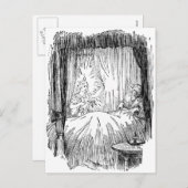 Weihnachtsgeschenk Feiertagspostkarte (Vorne/Hinten)