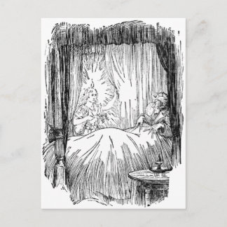 Weihnachtsgeschenk Feiertagspostkarte